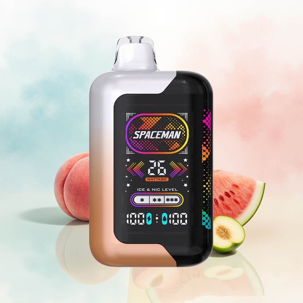 SMOK SPACEMAN SP40000 2-in-1 1000mAh 20ml Sultinga Persikas Arbūzas Didmeninė Lietuva