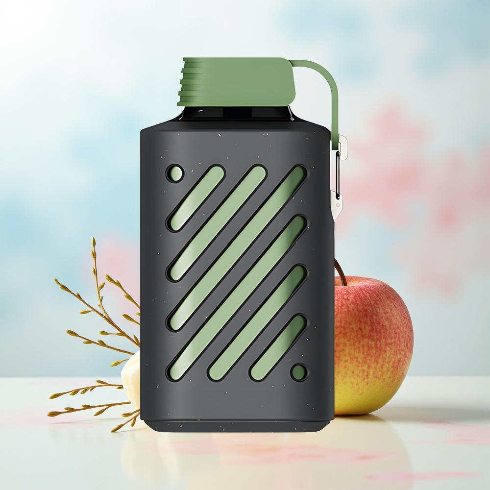 VOZOL GEAR 10000 20ml Rūgščios obuolio ledas Lietuva didmeninė prekyba