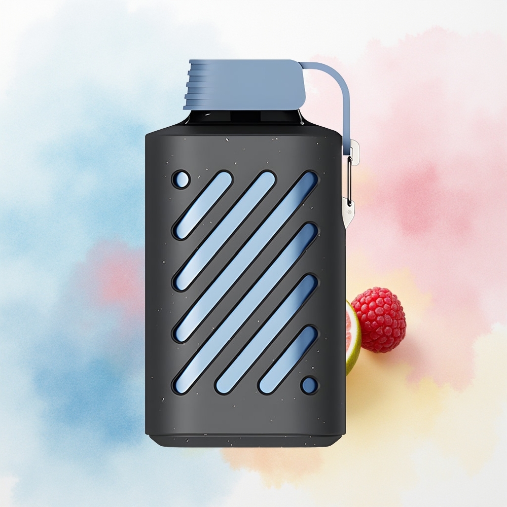 VOZOL GEAR 10000 Pūkų 20 ml Mėlynųjų Aviečių Citrina Lietuva Didmeninė Prekė