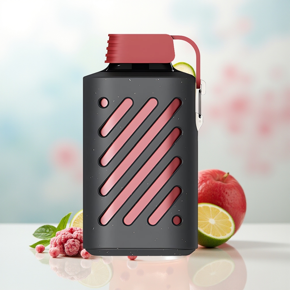 VOZOL GEAR 10000 Puffų VAMT Tinklelinė Apvija Raudonas Mojito Didmeninė Lietuva