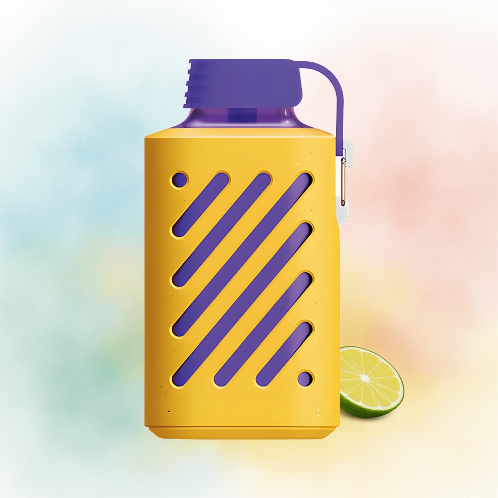 VOZOL GEAR 10000 Puffų VAMT Tinklelinė Ritė Citrina Žaluma Didmeninė Lietuva