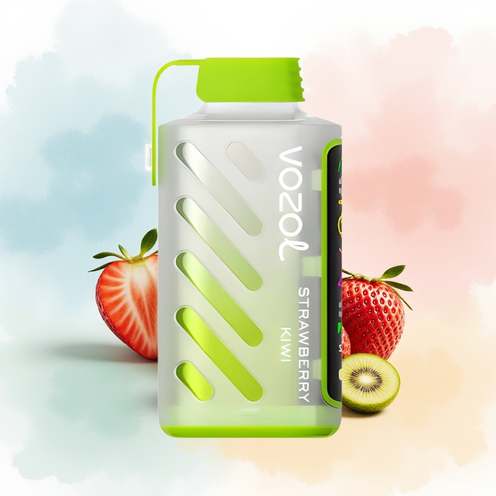 VOZOL Gear Power 20000 Puffs Dual Mesh Coil Braškių-Kivi Lithuania Wholesale