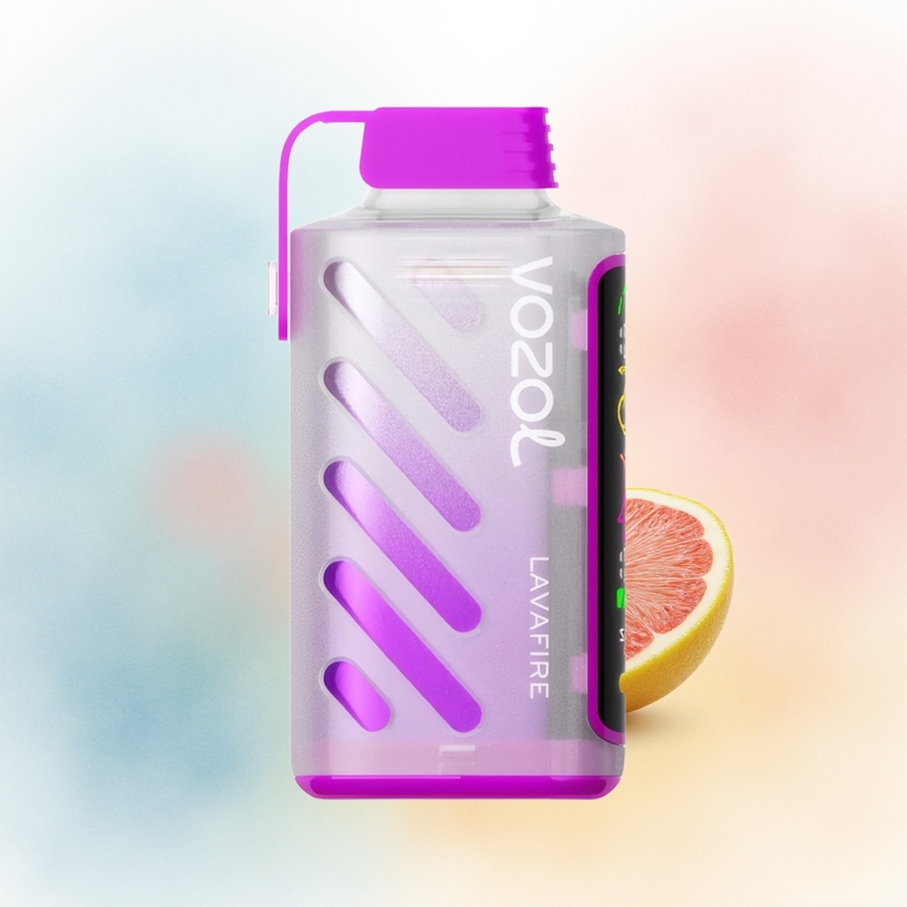 VOZOL Gear Power 20000 Puffs Dual Mesh Coil Lavafire Didžiajam Ekranui Lietuva Didmeninė Prekė