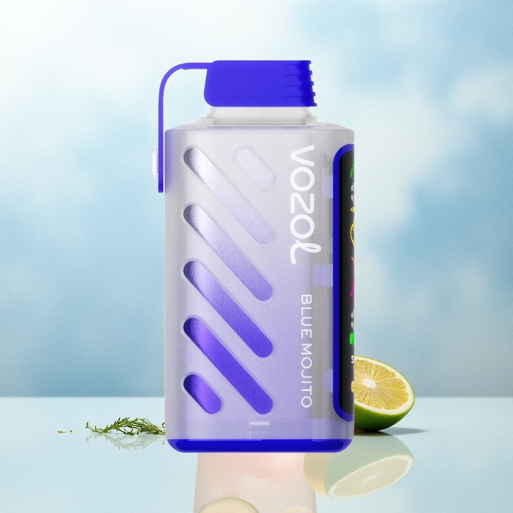 VOZOL Gear Power 20000 Puffs Dual Mesh Coil Mėlynoji Mojito Didmeninė Lietuva