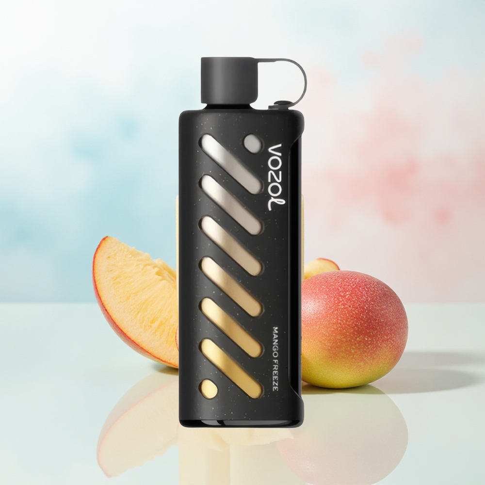 VOZOL Gear Shisha 25000 Puffs Dual Mesh Mango Šaldytas Didmeninė Lietuva