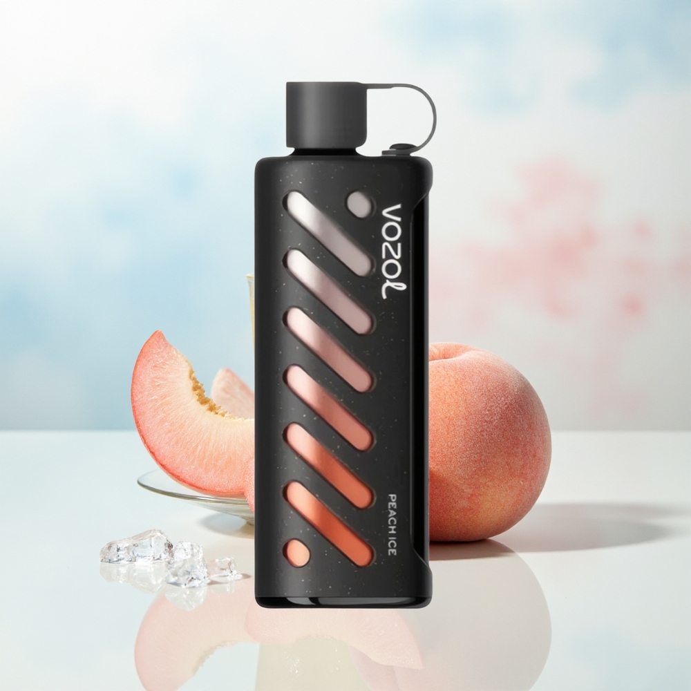 VOZOL Gear Shisha 25000 Puffs Dual Mesh Persikų Ledas Wholesale Lithuania