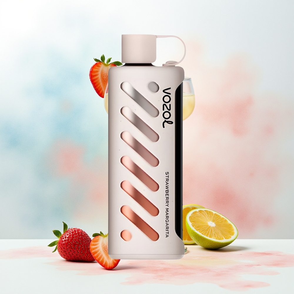 VOZOL Gear Shisha 25000 Puffs Dual Mesh Strawbražės Margarita Wholesale Lithuania