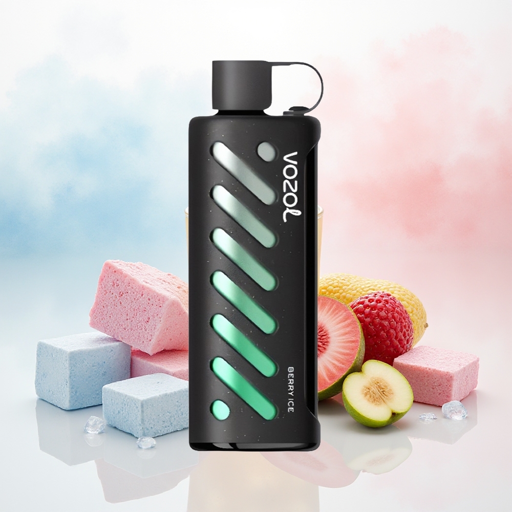 VOZOL Gear Shisha 25000 Puffs Dual Mesh Uogienų Ledas Wholesale Lithuania