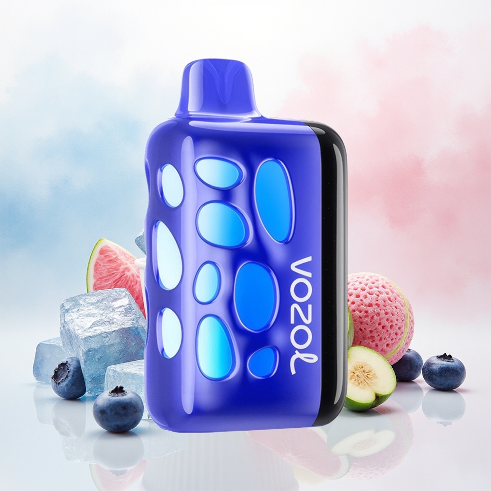 VOZOL RAVE 40000 270° Vibrant Glow 20/50mg/ml Mėlynų Uogų Ledas Lithuania Wholesale