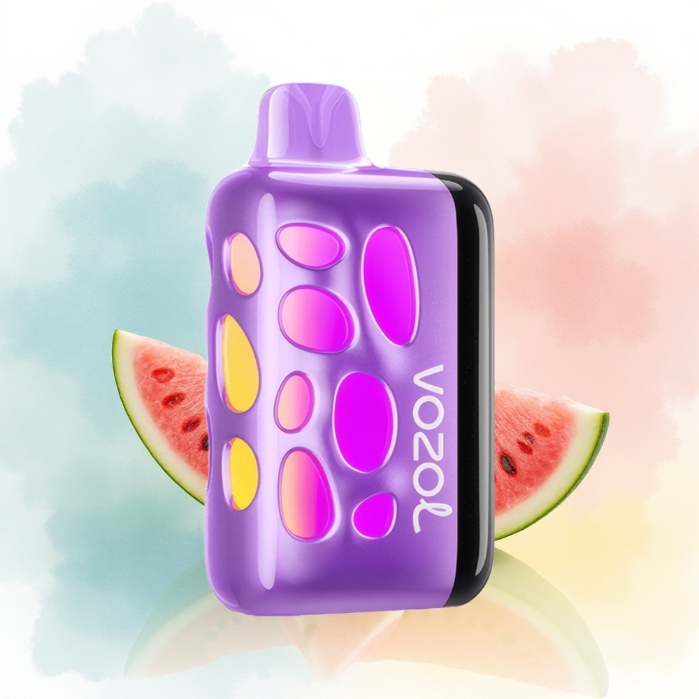 VOZOL RAVE 40000 270 degrees Vibrant Glow Design 20/50mg/ml Arbūzas Razz Rancher Didmeninė Prekyba Lietuva