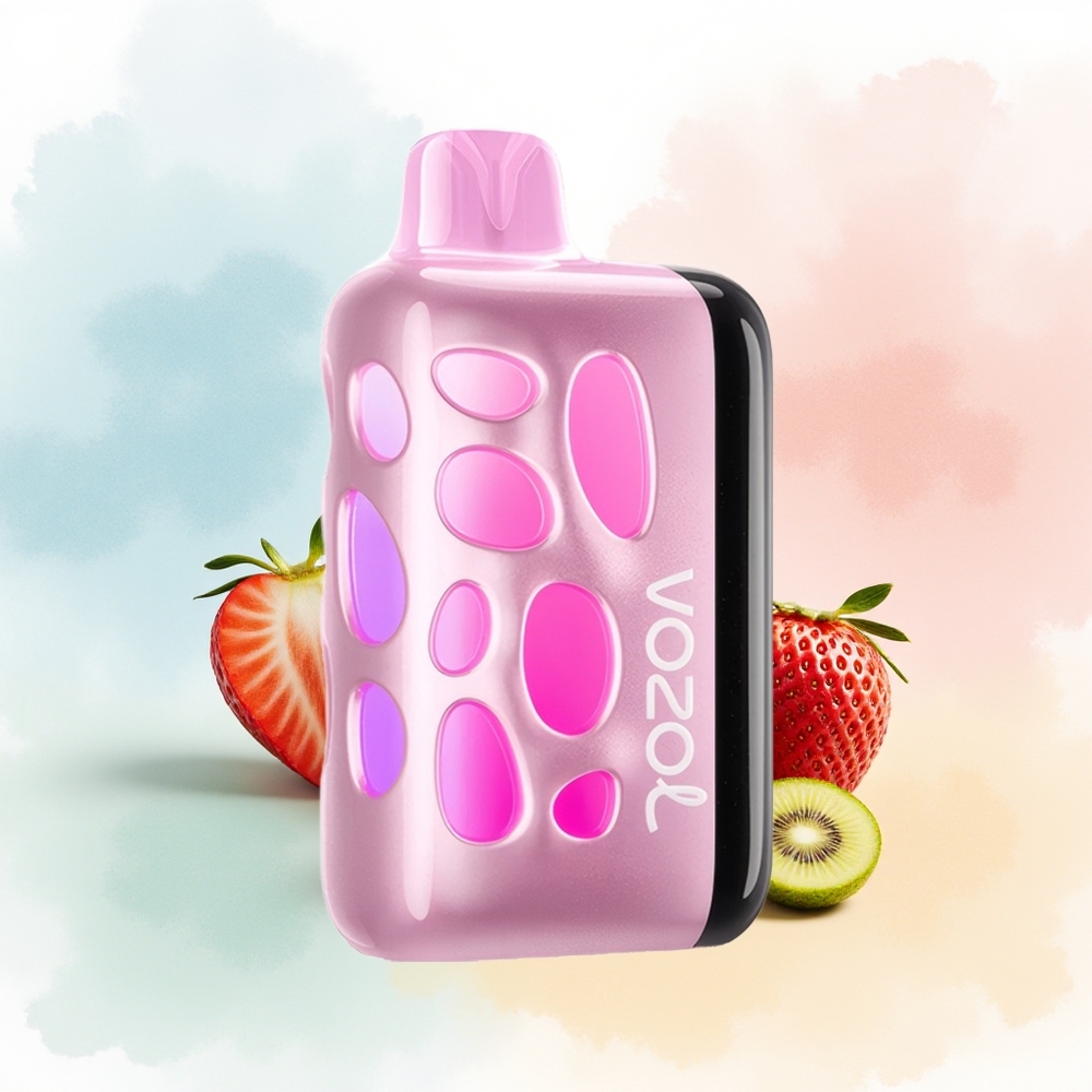 VOZOL RAVE 40000 270 laipsnių spinduliuojantis dizainas Eclipse garinimo animacija braškė kivis didmeninė prekyba Lietuva