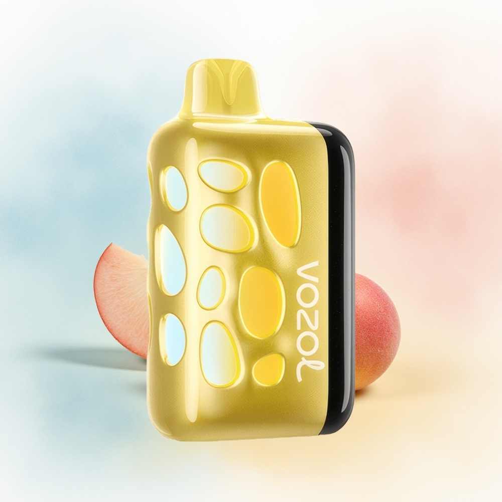 VOZOL RAVE 40000 Dizainas su Vibrant Glow ir 20/50mg/ml Nikotino Mango Persikas Wholesale Lithuania