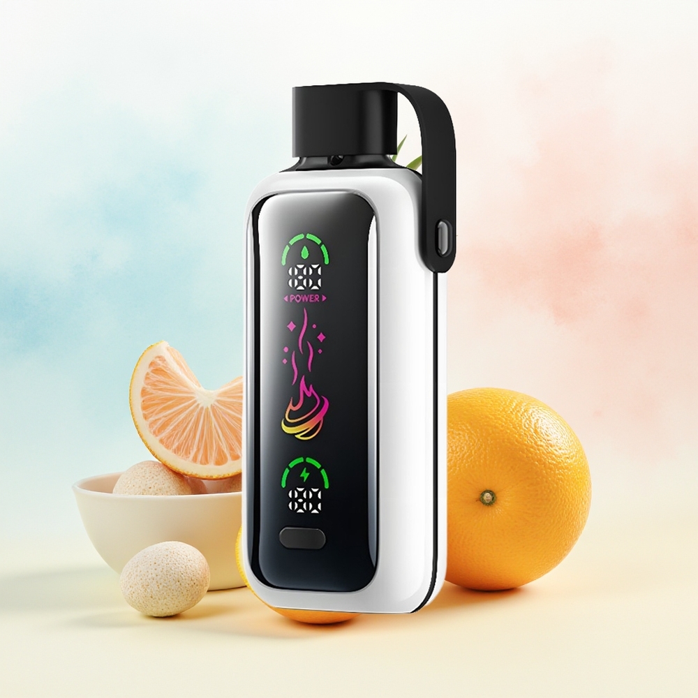 VOZOL Star 20000 Puffs Dual Mesh Apelsinas Ananasas Lyčia Didmeninė Lietuva