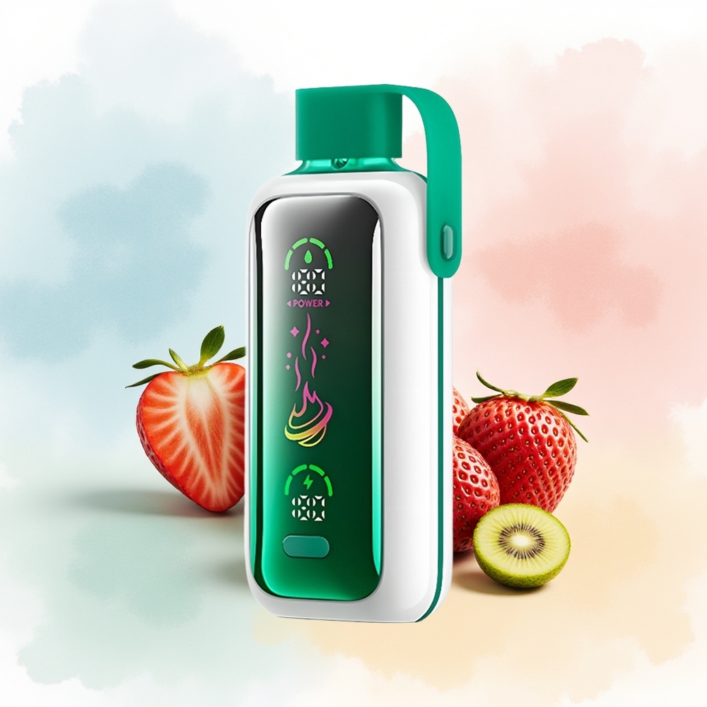 VOZOL Star 20000 Puffs Dual Mesh Strawberry Kiwi Didžioji Prekyba Lietuva
