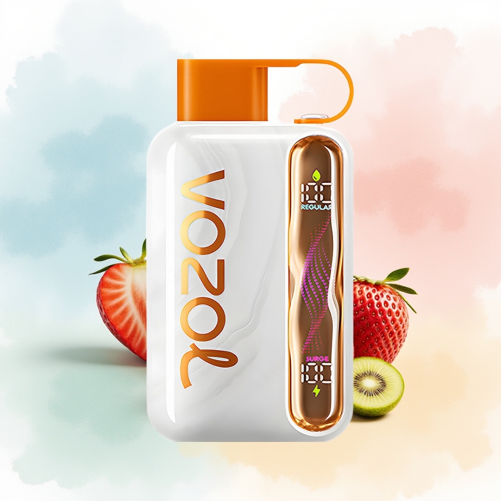 VOZOL STAR 40000 Pūsų 1000mAh 20mg/mėl Braškė Kiwi Didmena Lietuva