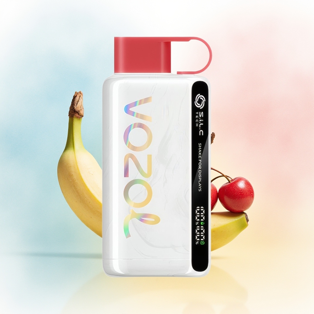 VOZOL STAR 9000/12000 650mAh 0/20/50mg/ml Drakono Vaisius Bananai Vyšnia Didmeninė Lietuva