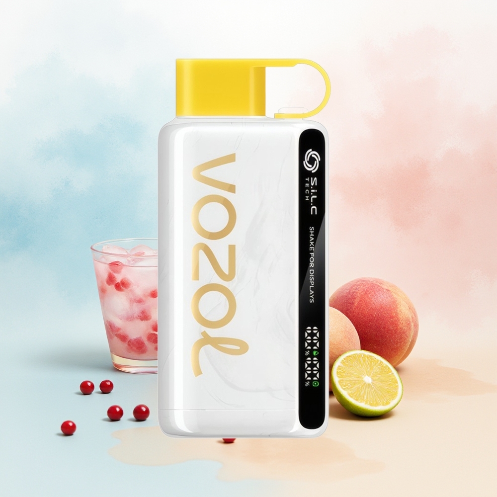 VOZOL STAR 9000/12000 650mAh 0/20/50mg/ml Vyšnia Persikas Limonadas Wholesale Lithuania