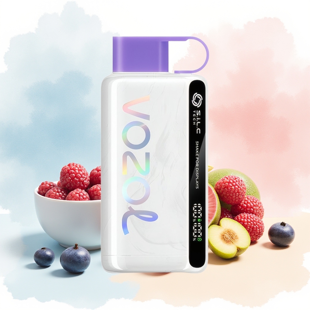 VOZOL STAR 9000/12000 650mAh Greito įkrovimo Daugiavaisis Uogų mišinys Didmeninė prekyba Lietuva