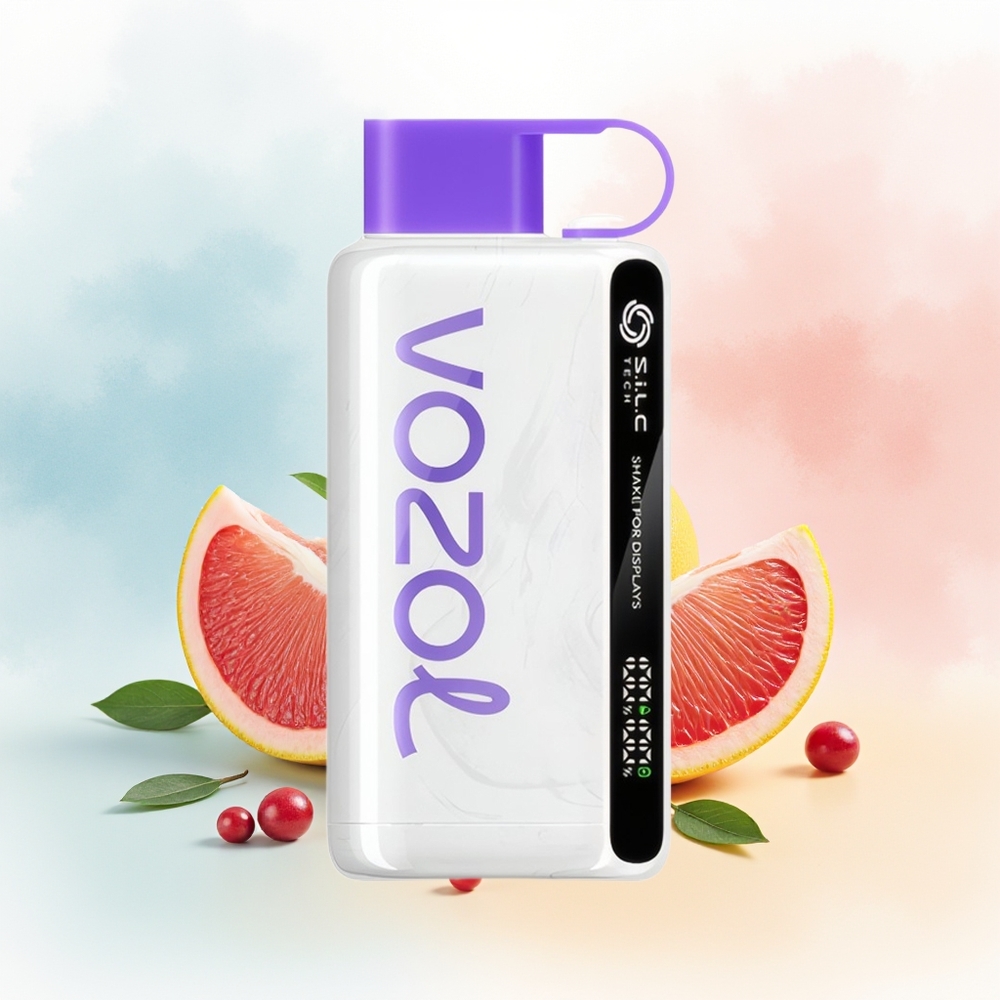 VOZOL STAR 9000/12000 Puffų S.i.L.C TECH 30% Greitesnio Įkrovimo Spanguolių Mango Greipfrutų Didmeninė Prekyba Lietuvoje