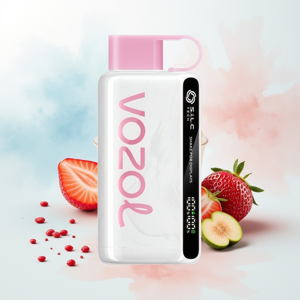 VOZOL STAR 9000/12000 S.iL.C TECH 30% greitesnis įkrovimas Braškų ledų kremas Wholesale Lithuania