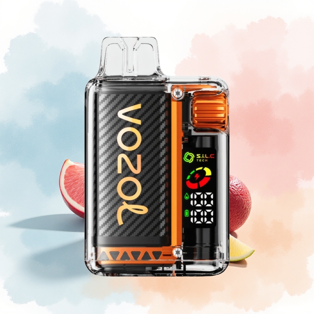 VOZOL Vista 20000 Pufų 650mAh S.i.L.C Tech Dual Mesh Coil Vyšnių Kola Didmeninė Lietuva