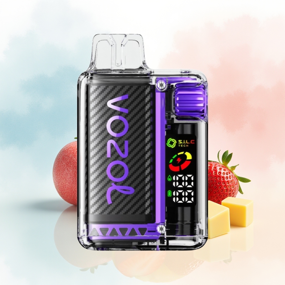 VOZOL Vista 20000 Puffs OLED Ekranas S.i.L.C Tech Braškė Manga Didmeninė Prekyba Lietuva