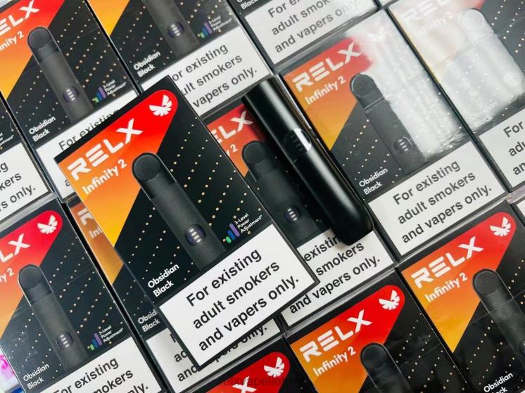 RELX Shop | RELX Infinity 2 vape prietaisas obsidianas juodas F8PPV66