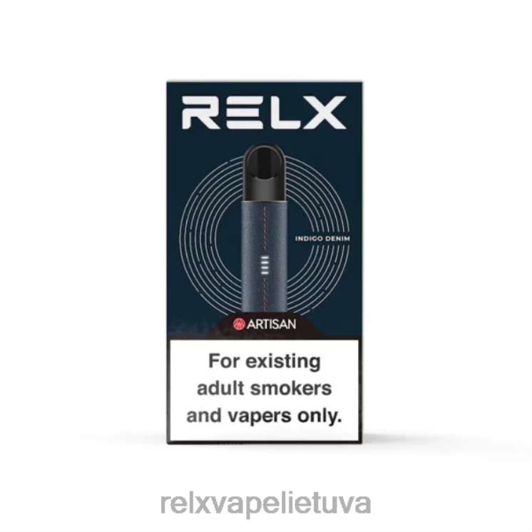 RELX Flavors Pods | RELX Infinity Plus Artisan prietaisas tamsiai mėlyna F8PPV75