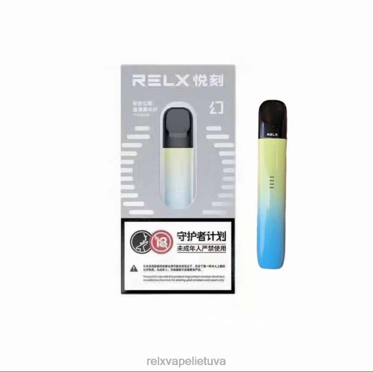 RELX Vape Lietuva | RELX Phantom Infinity plius komplektas mėlyna žvaigždžių šviesa F8PPV143