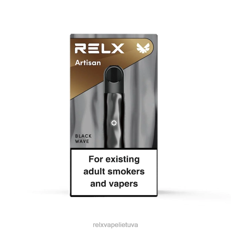RELX Vilnius | RELX Metal Artisan prietaisas juoda banga F8PPV64