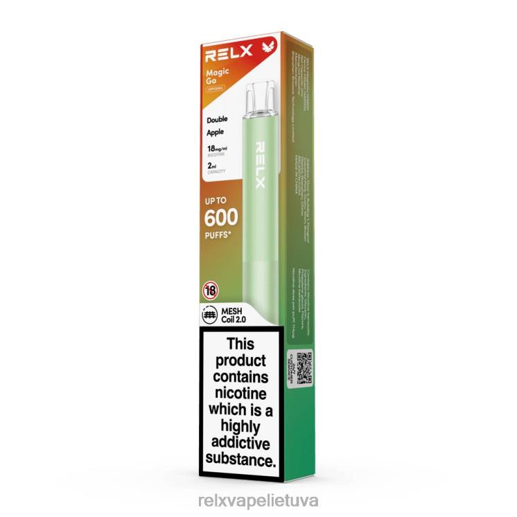Order RELX Pods | RELX MagicGo ga600 dvigubas obuolys F8PPV50