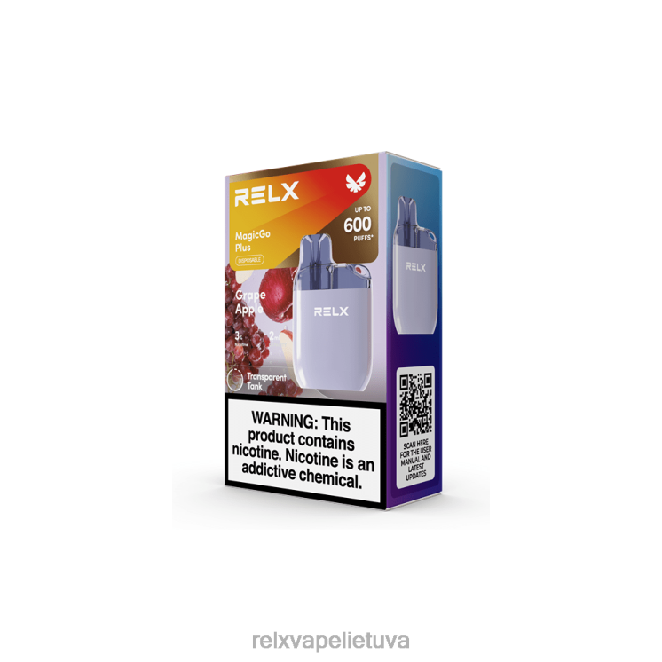 RELX Pods Online | RELX MagicGo plius sa600 vynuoginis obuolys F8PPV57