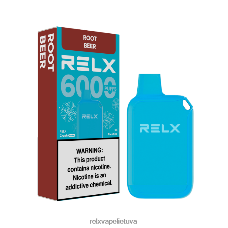 Relx For Sale 8J288020 RELX Crush Pocket 6000 ledo šaknų alus