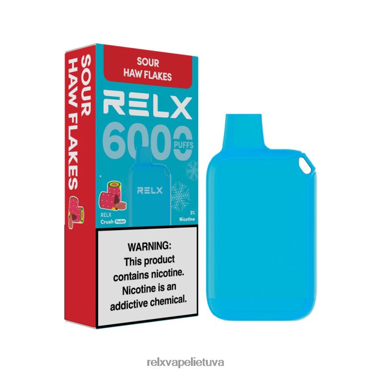 Relx Pods Online 8J288016 RELX Crush Pocket 6000 ledo rūgštūs vanago dribsniai
